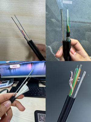 1.6mm Staaldraad Sterkte Lid FTTH Mini Figuur 8 Glasvezel Kabel
