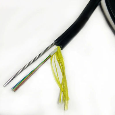 1.6mm Staaldraad Sterkte Lid FTTH Mini Figuur 8 Glasvezel Kabel