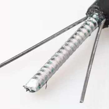 2 kernvezeloptische kabel GYXTW buitenkabel met twee stalen draden