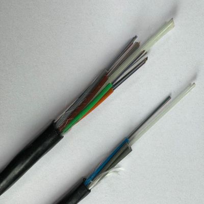 Vervaardiging GYFTY 24Core Single Mode Outdoor Fiber Optic Cable GYFTY Prijs per meter