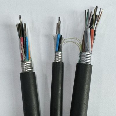 Warm verkoop 12 Core GYTA GYTS Stranded Loose Tube Gepantserde SingleMode MultiMode Outdoor Fiber Optic Cable