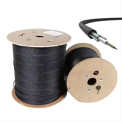 12 Core GYXTW Outdoor Fiber Optic Cable met uitstekende mechanische en milieuprestaties