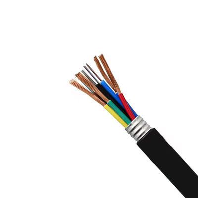 48 60 72 96core Gewapende glasvezel-optische kabel met 2*1,5 mm-aandrijvingsdraad GDTA GDTS Foto-elektrische hybride glasvezel-kabel
