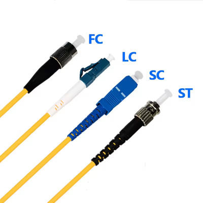 Hoogwaardige aangepaste Jumper SM MM Simplex Duplex 2.0mm 3.0mm FC/SC/LC/APC/UPC Fiber Optic Patch Cord