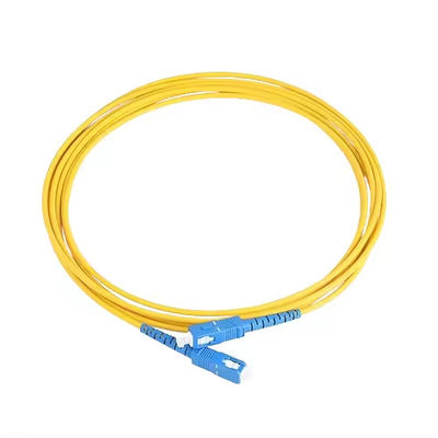 2.0mm 3.0mm SC UPC naar SC UPC Duplex Jumper 1m 2m 3m 5m SM MM G652d SC Fiber Optic Patch Cord Patchcord