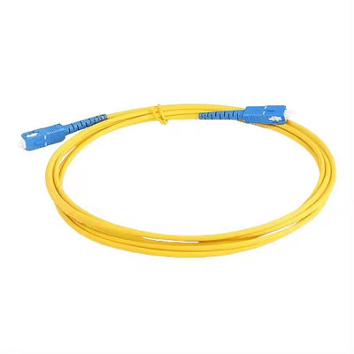 2.0mm 3.0mm SC UPC naar SC UPC Duplex Jumper 1m 2m 3m 5m SM MM G652d SC Fiber Optic Patch Cord Patchcord