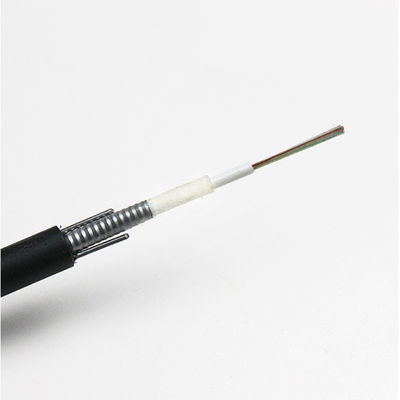 Gyxtw Aerial Armored Fiber Optic Cable met stalen draadboodschapper
