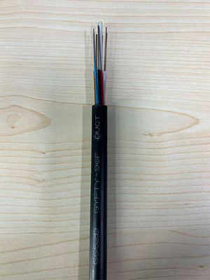 Vezel Optische G652D 24 48 van de de Pijpvezel van de 96 Kern Optische Kabel GYFTY de Ondergrondse Optische Kabel