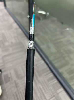 12 16 24 48 kern glasvezelkabel GYTA53 Direct begraven Dubbele schede en gepantserde buiten glasvezelkabel