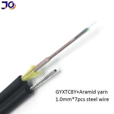 4 kern 6 kern 12 kern glasvezel kabel met stalen draad mini figuur 8 kabel Gyxtc8y Gyxtc8a