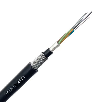 24Core optische vezel kabel GYTA33 GYFTY33 Onderwater Stranded Armored Loose Tube kabel