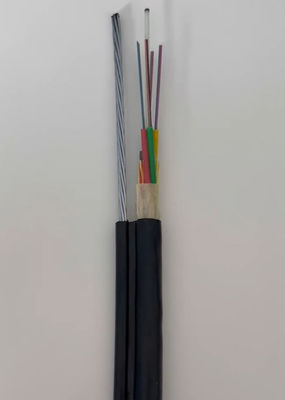 GYFTC8S figuur 8 Bepantserde glasvezelkabel Stalen boodschapper Zelfdragend FRP