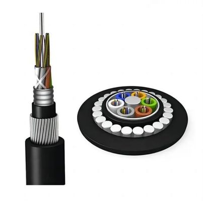 GYTA33 Glasvezelkabel HDPE schede Stalen draden Gepantserde onderzeese onderwater
