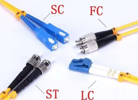 Single/Multi Mode Fiber Optische Patchkabel SC/LC/ST-UPC/APC 9/125 LSZH
