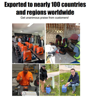 AI-9 Fusie Splicing Fibre Fusion Splicer Automatische FTTH Fibre Optical Welding Splicing Machines