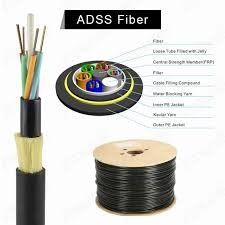 ADSS-vezeloptische kabel, alle dielectrisch zelfdragend 48 96 Core 100M Span