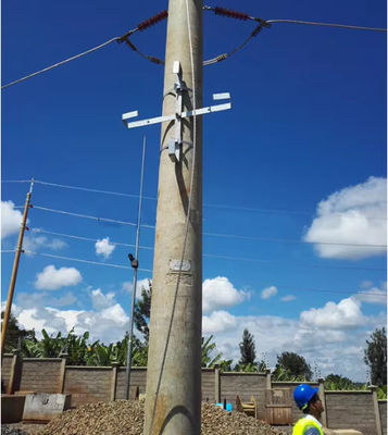 Overhead ADSS-draadkabeltoren en kabelopslagbeugels voor paalgebruik