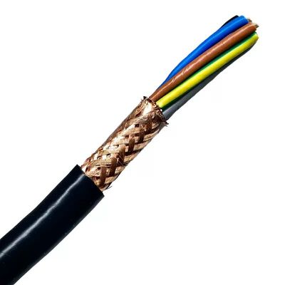Outdoor Hybride Fiber PVC LSZH RVVP Kabel met 2/3/4/5/6 Aders Cat6 FTP Spiraal Afgeschermde Pure Koperen Besturingssignaalkabel