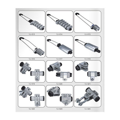 Voorgevormde Guy Grip Aluminiumlegering Staal 70KN voor 6-15mm Kabel