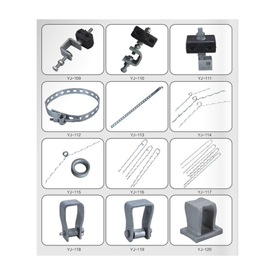 Voorgevormde Guy Grip Aluminiumlegering Staal 70KN voor 6-15mm Kabel