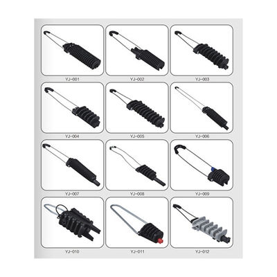 Voorgevormde Guy Grip Aluminiumlegering Staal 70KN voor 6-15mm Kabel