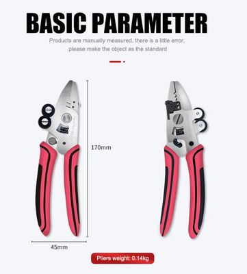 9-in-1 optische vezel stripper optische vezel tangen optische kabel stripper