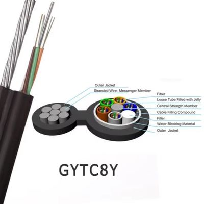 GYTC8S figuur 8 Glasvezelkabel 48/96 Core Outdoor SingleMode G652D