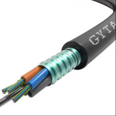 Buiten GYTA enkelmodus glasvezelkabel G652D 12 24 kernkanal antenne universele fabriek directe levering