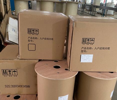 1.0mm Staaldraad G657A G652D 1 2 de Kabel van de 4 Kerndaling