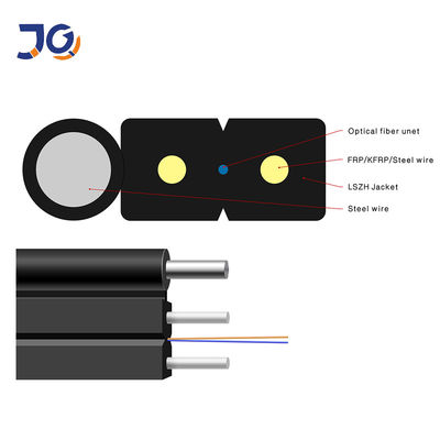 De openluchtkabel van de 2 Kerngjyxch GJYXFCH FTTH Optische Vezel