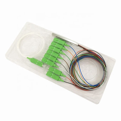 Mini Type 12601650mm Naakte Vezel Optische PLC Splitser