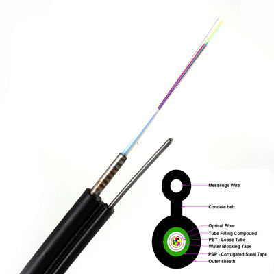 2.0/3.0mm Ondersteunende Draadfiguur 8 GYXTC8S-Vezel Optische Kabel