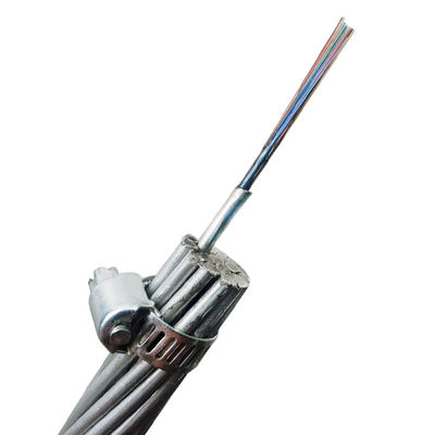 2km Openlucht de Vezel Optische Kabel van de 4 Kernopgw Enige Wijze