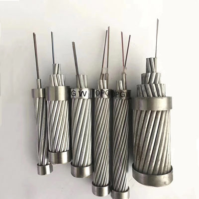 2km Openlucht de Vezel Optische Kabel van de 4 Kernopgw Enige Wijze