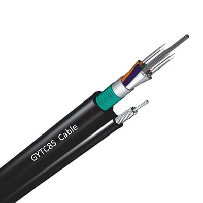 BESCHERMDE OPTISCHE FIBERKABEL AERIAAL FIG. 8 Buitenoptische fiberkabel 48 96 Core GYTC8S GYXTC8S