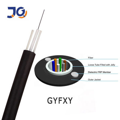 GYFXY MDPE Gepantserde de Vezel Optische Kabel van de 5.5mm Eenheidsbuis niet