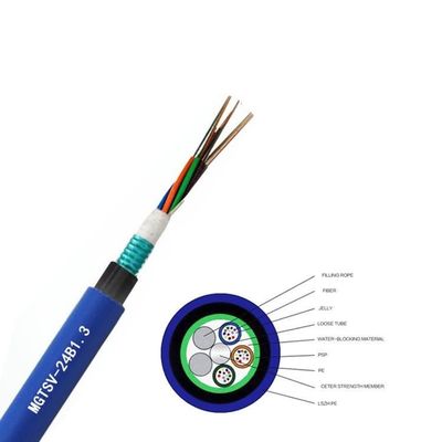 De multi Losse Kabel mgtsv-24B1.3 van Duct Fiber Optic van de Buismijnwerker