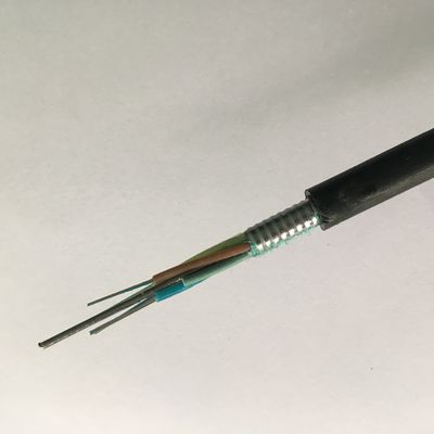 Aluminiumband G652D 6 Gepantserde de Vezel Optische Kabel van de Kern Enige Wijze