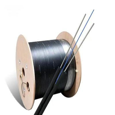 De zelfstandige Openlucht Binnendaling Fibra Optica 1 2 van Wire FRP G657A FTTH van de Staalboodschapper de Optische Kabel van de 4 Kernvezel