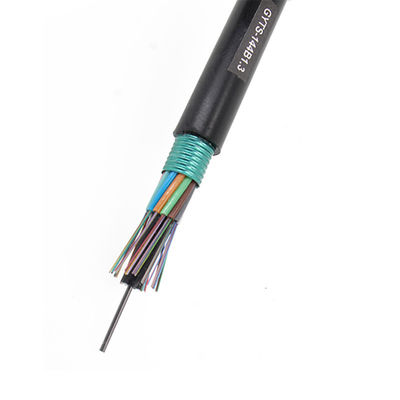 Optische de Kabel Enige Wijze G652D Gepantserde GYTS van de 144 kern Openluchtvezel