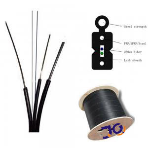 4 met een laag bedekte Kleur van de de Dalingskabel G657A2 van de kernftth Vezel de Optische