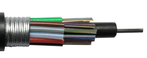 G652D Gepantserde Optische Kabel van de antiknaagdier liep de Openluchtbuis Losse Buis vast