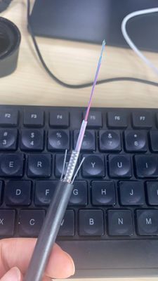 Gepantserd Enig Jasje 12 van GYXTW G652D de Optische Kabel van de Kernvezel Openlucht