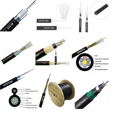 Optische Vezel 12 Kernengytc8s Figuur 8 Elektrokabel