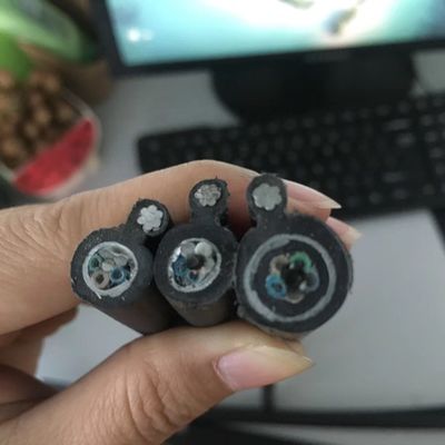 De enige Wijze GYTC8S G652d figuur PE van de 8 Vezel Optische Kabel Bestand Jasjewater