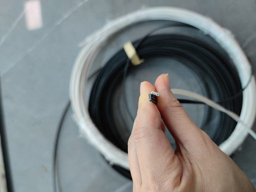 250um kleurendeklaag G652D 2 Kabel van de de Vezel de Optische die Daling van Kernenftth FRP voor Openlucht wordt versterkt