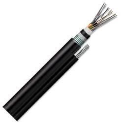 GYTC8S figuur 8 Zelfdragende glasvezelkabel 24 48 kern Aerial Steel Messenger Overhead