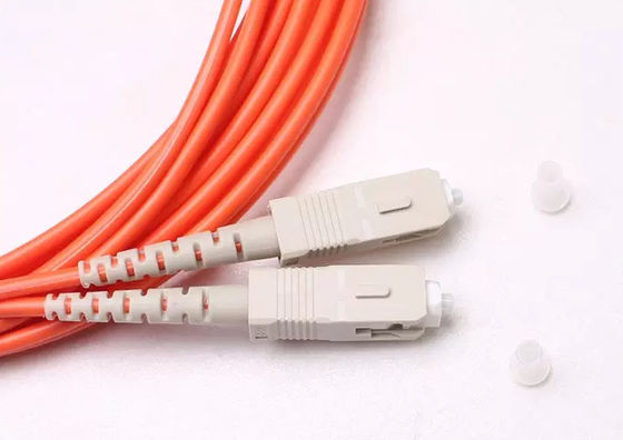 Optisch het Flardkoord van de aanpassingsftth Duplexom3 Multimode 3.0mm Vezel