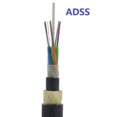 ADSS-Vezel Optische Kabel 12 Kern Enige Wijze Openluchtg652d G657A1