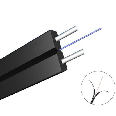 Van het de Dalingsstaal van FRP G657 Ftth het Netwerk van de Boodschapperswire cable for FTTX